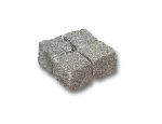 Pavés Granit Gris Foncé - 10 x 10 x 6 cm